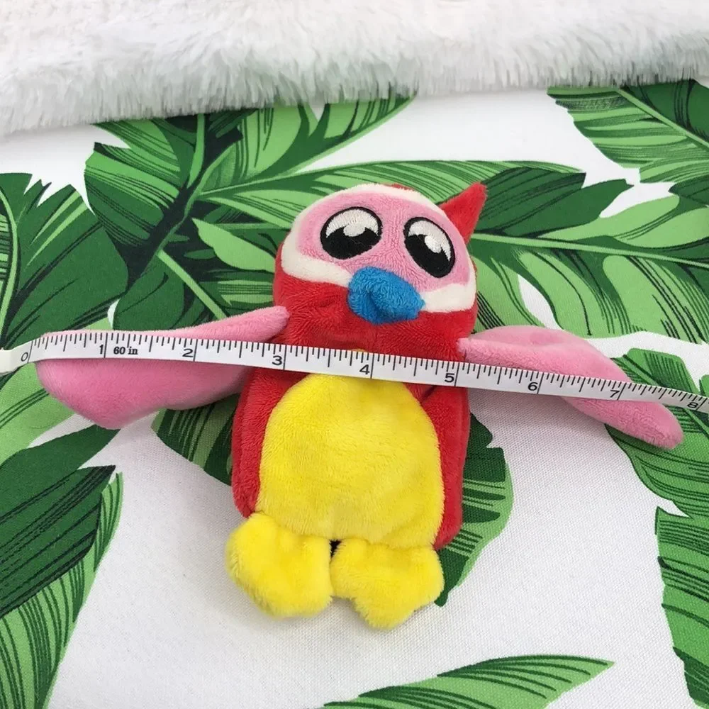 Owl Colorful Pink Red Yellow Small Dog Toy